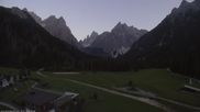 Archived webcam image showing Dolomitenhof Sexten - Cross-Country Skiing Trail on 30 Jul 2026 at 20:56