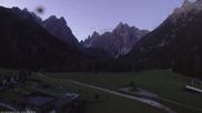 Archived webcam image showing Dolomitenhof Sexten - Cross-Country Skiing Trail on 14 Sep 2026 at 06:53