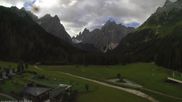 Archived webcam image showing Dolomitenhof Sexten - Cross-Country Skiing Trail on 14 Sep 2026 at 08:53