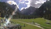 Archived webcam image showing Dolomitenhof Sexten - Cross-Country Skiing Trail on 14 Sep 2026 at 12:53
