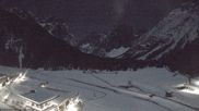 Archiviertes Webcam Bild: Dolomitenhof Sexten - Blick auf die Langlaufloipe am 26 Feb 2026 um 20:10 Uhr