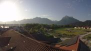 Archiviertes Webcam Bild: Füssen: Hotel Sommer im Allgäu am 28.05.2026 um 07:21 Uhr