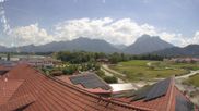 Archiviertes Webcam Bild: Füssen: Hotel Sommer im Allgäu am 23.06.2026 um 12:13 Uhr