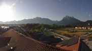 Archiviertes Webcam Bild: Füssen: Hotel Sommer im Allgäu am 12.07.2026 um 07:05 Uhr