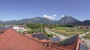 Archiviertes Webcam Bild: Füssen: Hotel Sommer im Allgäu am 12.07.2026 um 16:05 Uhr