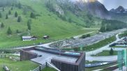 Archived webcam image showing Glocknerwinkel - Kalser Glocknerstraße on 12 Jul 2026 at 07:25