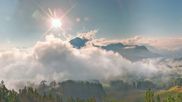 Archiviertes Webcam Bild: Nassfeld: Panoramakamera Tressdorfer Höhe am 12.07.2026 um 07:47 Uhr