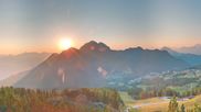 Archived webcam image showing Panoramic View Tressdorfer Höhe on 5 Aug 2026 at 06:05