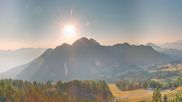 Archived webcam image showing Panoramic View Tressdorfer Höhe on 5 Aug 2026 at 07:05