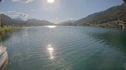 Archived webcam image showing Lake Weissensee - Carinthia on 29 May 2026 at 18:46