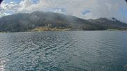 Archived webcam image showing Lake Weissensee - Carinthia on 12 Oct 2026 at 10:55