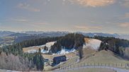 Archived webcam image showing Pfänderbahn - Top Station on Feb 26, 2026 at 12:08 PM