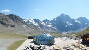 Archiviertes Webcam Bild: Skigebiet Sulden: Panoramakamera Madritschhütte am 12.07.2026 um 16:29 Uhr