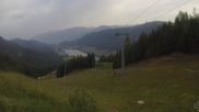 Archiviertes Webcam Bild: Skigebiet Weissensee - Bergstation am 14.07.2026 um 06:43 Uhr