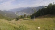 Archived webcam image showing Weissensee Ski Resort - Top Station on 14 Jul 2026 at 08:18