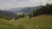 Archiviertes Webcam Bild: Skigebiet Weissensee - Bergstation am 14.07.2026 um 10:13 Uhr