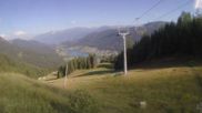 Archiviertes Webcam Bild: Skigebiet Weissensee - Bergstation am 12.07.2026 um 08:53 Uhr