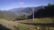 Archived webcam image showing Weissensee Ski Resort - Top Station on 26 Aug 2026 at 08:51