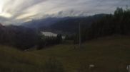 Archived webcam image showing Weissensee Ski Resort - Top Station on 26 Aug 2026 at 18:51