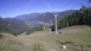 Archived webcam image showing Weissensee Ski Resort - Top Station on 26 Aug 2026 at 10:51