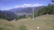 Archived webcam image showing Weissensee Ski Resort - Top Station on 26 Aug 2026 at 12:51