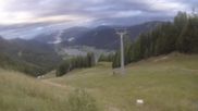 Archived webcam image showing Weissensee Ski Resort - Top Station on 29 Aug 2026 at 06:27