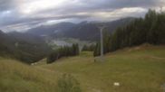 Archived webcam image showing Weissensee Ski Resort - Top Station on 29 Aug 2026 at 07:27