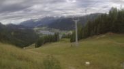 Archived webcam image showing Weissensee Ski Resort - Top Station on 29 Aug 2026 at 08:27