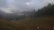Archived webcam image showing Weissensee Ski Resort - Top Station on 12 Oct 2026 at 08:56