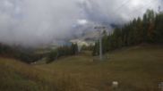 Archived webcam image showing Weissensee Ski Resort - Top Station on 12 Oct 2026 at 10:56