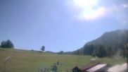 Archived webcam image showing Petzen Ski Resort: Kids Lift on 19 Aug 2026 at 12:01