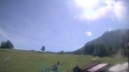 Archived webcam image showing Petzen Ski Resort: Kids Lift on 24 Aug 2026 at 12:57
