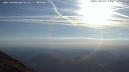 Archived webcam image showing Puchberg am Schneeberg, Fischerhütte on 28 May 2026 at 06:30