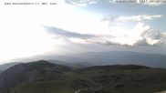 Archived webcam image showing Puchberg am Schneeberg Fischerhütte southwards on 27 Jul 2026 at 07:15