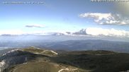 Archived webcam image showing Puchberg am Schneeberg Fischerhütte southwards on 27 Jul 2026 at 18:15