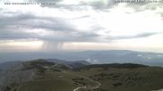 Archived webcam image showing Puchberg am Schneeberg Fischerhütte southwards on 2 Aug 2026 at 10:47