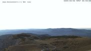 Archived webcam image showing Puchberg am Schneeberg Fischerhütte southwards on 20 Sep 2026 at 06:42