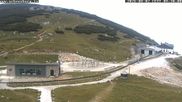 Archived webcam image showing Upper station Hochschneeberg on 2 Aug 2026 at 08:09