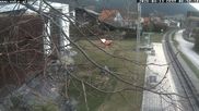 Archived webcam image showing Train station Schneebergbahn - Gallery Voka on 13 Apr 2026 at 07:20