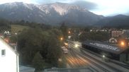 Archived webcam image showing Train station Puchberg - view to the Schneeberg on 15 Jun 2026 at 04:22