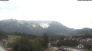 Archived webcam image showing Train station Puchberg - view to the Schneeberg on 18 Jun 2026 at 10:13