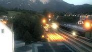 Archived webcam image showing Train station Puchberg - view to the Schneeberg on 12 Jul 2026 at 04:18