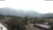 Archived webcam image showing Train station Puchberg - view to the Schneeberg on 2 Aug 2026 at 06:43