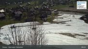 Archived webcam image showing Hornspitz Base Station on 12 Apr 2026 at 09:18