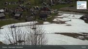Archived webcam image showing Hornspitz Base Station on 12 Apr 2026 at 13:18