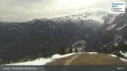 Archiviertes Webcam Bild: Dachstein West: Zwieselalm Bergstation am 13.04.2026 um 09:03 Uhr