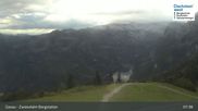 Archived webcam image showing Zwieselalm Top Station on 13 Sep 2026 at 08:17
