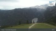 Archived webcam image showing Zwieselalm Top Station on 13 Sep 2026 at 15:17