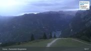 Archived webcam image showing Zwieselalm Top Station on 13 Sep 2026 at 19:17