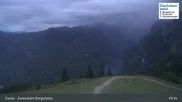 Archived webcam image showing Zwieselalm Top Station on 13 Sep 2026 at 21:17